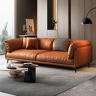 现代BUG简约防猫抓沙发小户型客厅直排三皮沙人四人位整装 技布艺