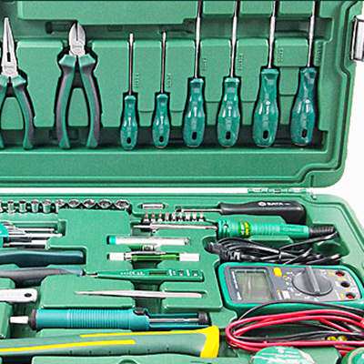 SATA/世达 工具 61件电讯 维修组套 09536