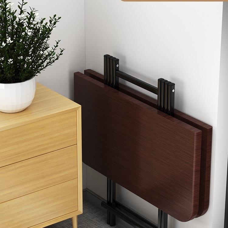 三梦小外户型折叠桌餐桌家长OZV方形饭简易吃桌子用户摆摊可便携