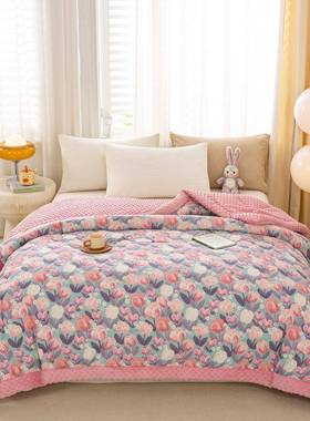 2946豆202新款A类全棉豆豆绒夏纯棉豆被冬被春被秋被心学生5宿舍