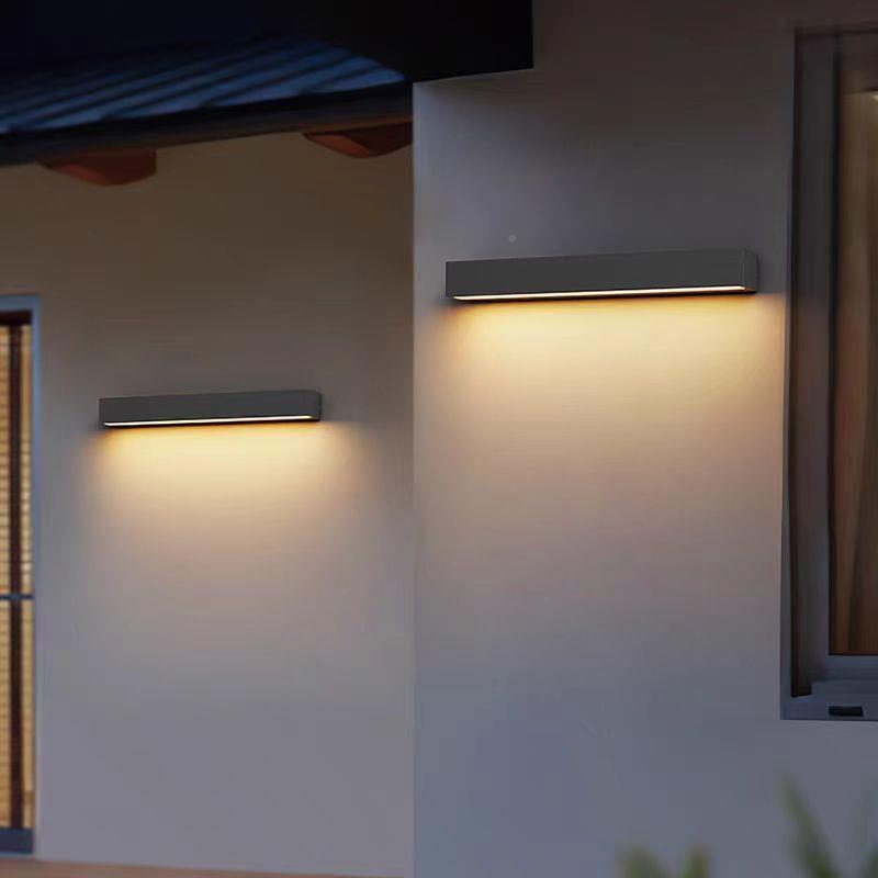 L院ED户外牌壁灯墙防水长条灯庭围墙外墙BD-B095灯店面壁门口广告