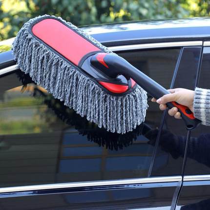 L5757U除雪擦汽车刷子尘掸子蜡刷扫灰扫车清洁刷软用毛工具洗车擦
