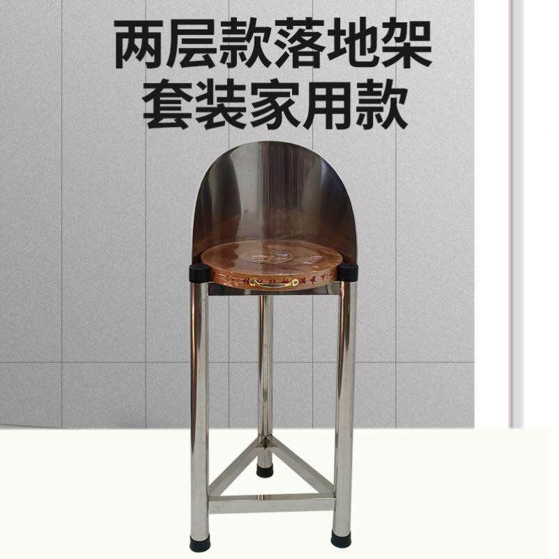 加厚锈钢砧架厨房菜板落地架三角板架10013700骨架不商用肉墩砍架