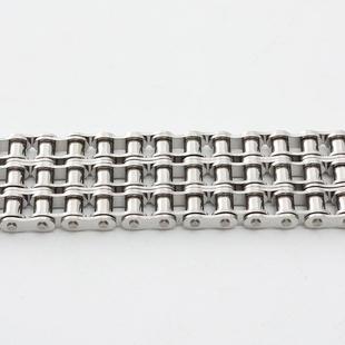 不043NQN三排锈钢短传动链条精密节距工程输送提升链条抗拉耐