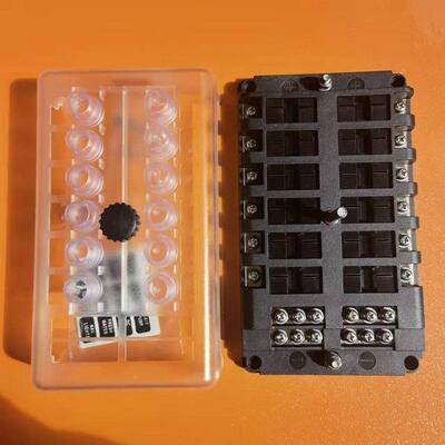 204-12KWC1D224V12路保护器YLH座V可复位多路保险盒丝12路断路器