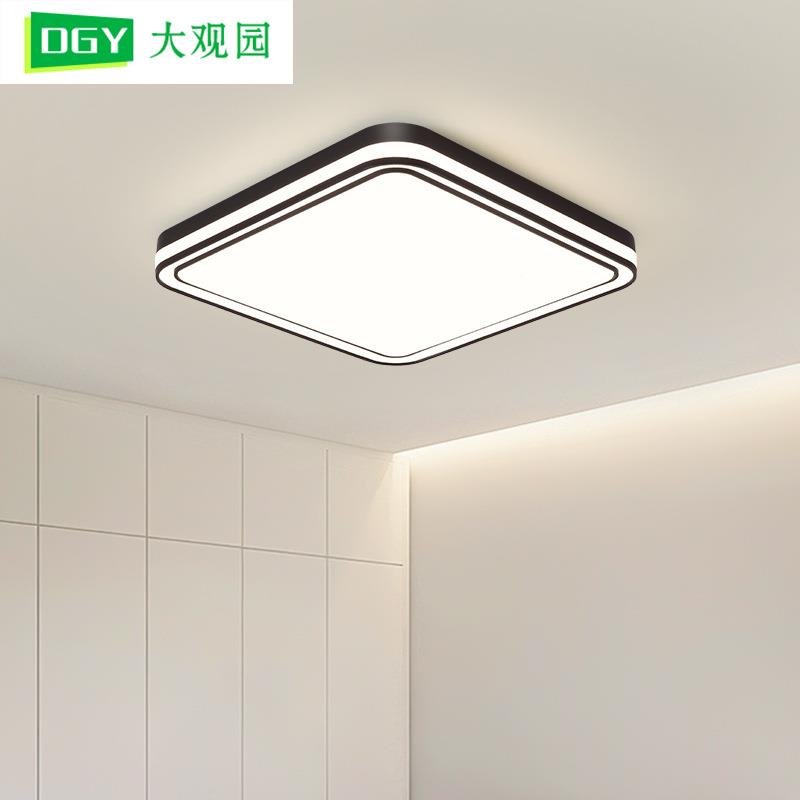 3大园客厅灯代简约大气大厅主灯吸顶56847灯现奶油风观卧室房间灯