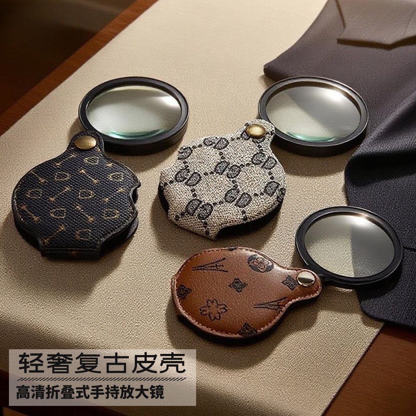 高清看书学生专用便携折叠放大镜