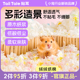 TailTale贴耳绒绒纸棉仓鼠垫料金丝熊木屑刨花冬季 保暖造景用品