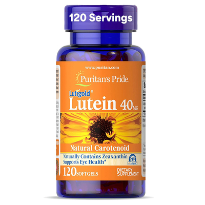 Puritan's Pride普丽普莱叶黄素胶囊120粒40mg