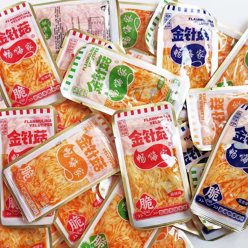 诚能量金针菇脆片休闲零食