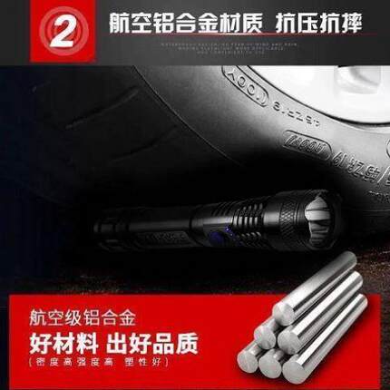 户外便携手电筒强光可充电户外超亮远射超长续航小疝气家用大容量