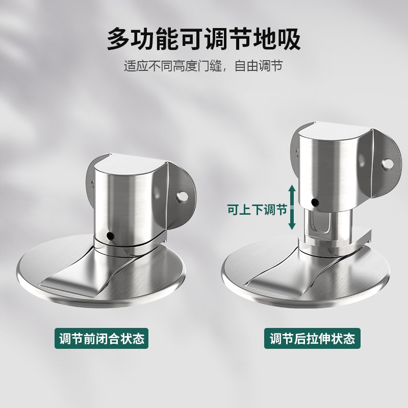 门后防撞门吸强磁铁门挡器门后吸门固定卫生间厕所房门防风固定器图片