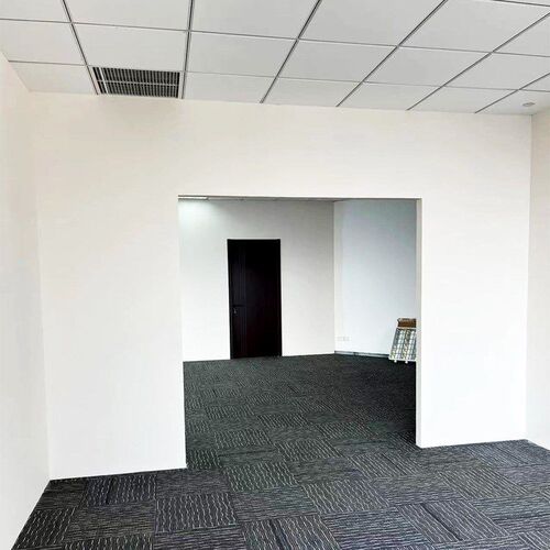 杭州石膏板隔断墙轻钢龙骨石膏板悬吊式天花板办公室矿棉板洁净板