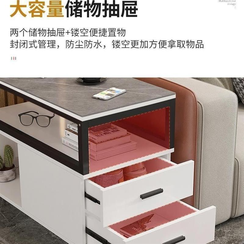 边几沙发几角侧边桌子储物柜客厅茶几简约边桌现代移动轻奢置物架