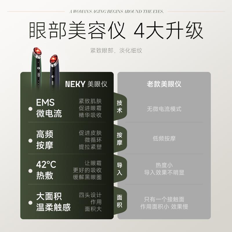 美眼仪眼部按摩仪提拉紧致眼袋去除仪器消肿抗衰黑眼圈眼部美容仪