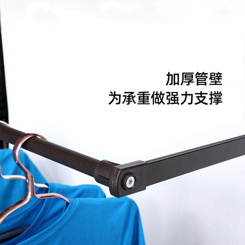 双缓冲衣柜升降下拉式挂衣杆 自动回位高柜衣橱伸缩衣架五金配件