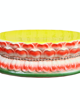 热销陶瓷莲花座佛像底座观音加高供奉台家用摆件神像底托佛堂财神