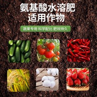 热销施劲章氨基酸水溶肥肥料水稻果蔬促生根促生长复合肥叶面肥桶