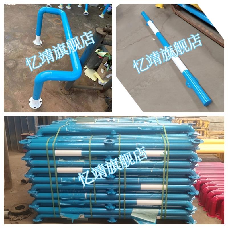 热销钢管挡车器汽车车位止退器地挡缓冲阻挡停车位胎停车轮拦车定