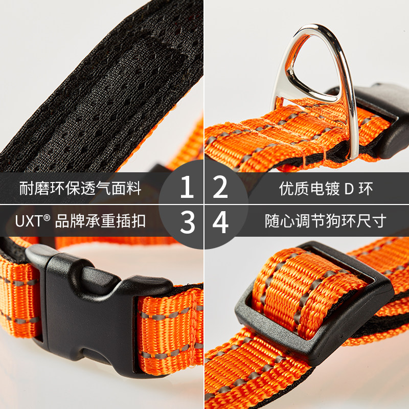 热销狗狗项圈狗脖圈大型中型小型犬柯基狗圈狗牌刻字狗项圈颈圈牵