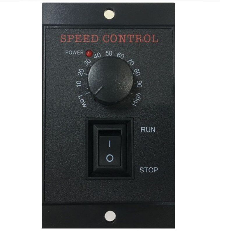 热销US-52调速电机220V调速器6W10W15W25W40W60W90W120W180W200W2