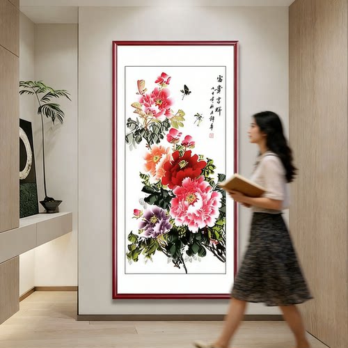 观源客厅办公室走廊中式画挂画