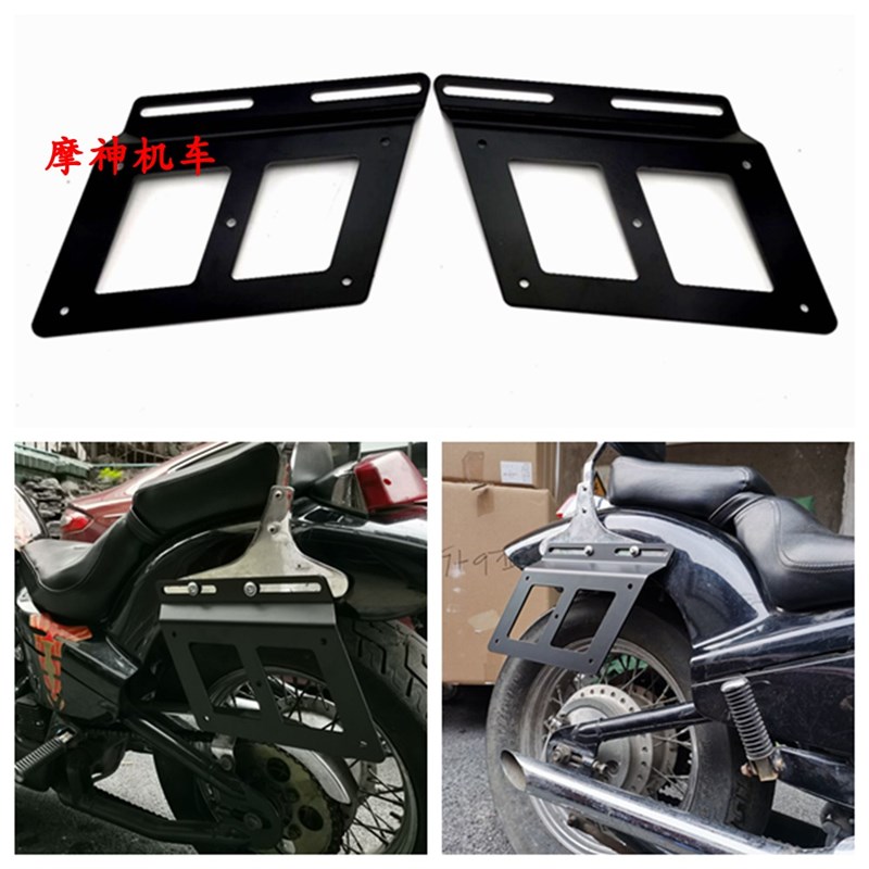 摩托车TR300 金吉拉 CM300力C帆V16改装边包支架边箱挂包安装支架