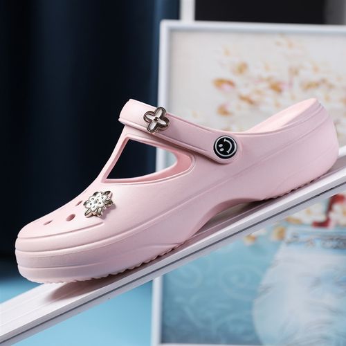 洞洞鞋凉拖鞋女夏防滑软底果冻女凉鞋休闲度假沙滩花园鞋护士鞋女