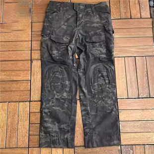 CP暗夜黑迷彩蛙服GEN3蛙皮长裤 弹性防刮耐磨 G3战术裤