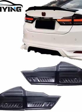 适用丰田亚洲龙18-20汽车尾灯熏黑流光转向 FF-TLL028跨境