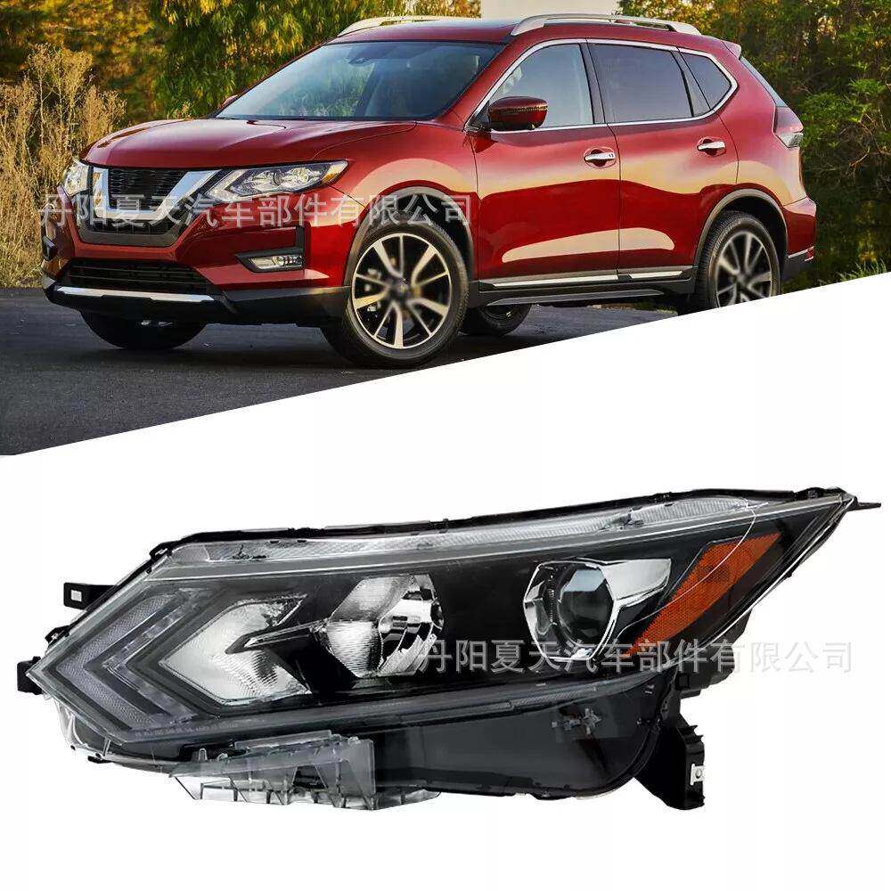 适用于2017-2021日产尼桑NISSAN Rogue Sport逍客前大灯美版卤素