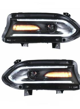 适用于道奇Charger2015-2022款HID大灯68214398AA68214399AA