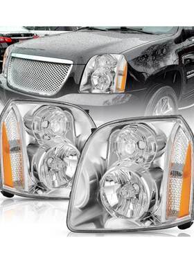 适用于2007-2014款 GMC yukon denali吉姆西育空 成对车头灯总成