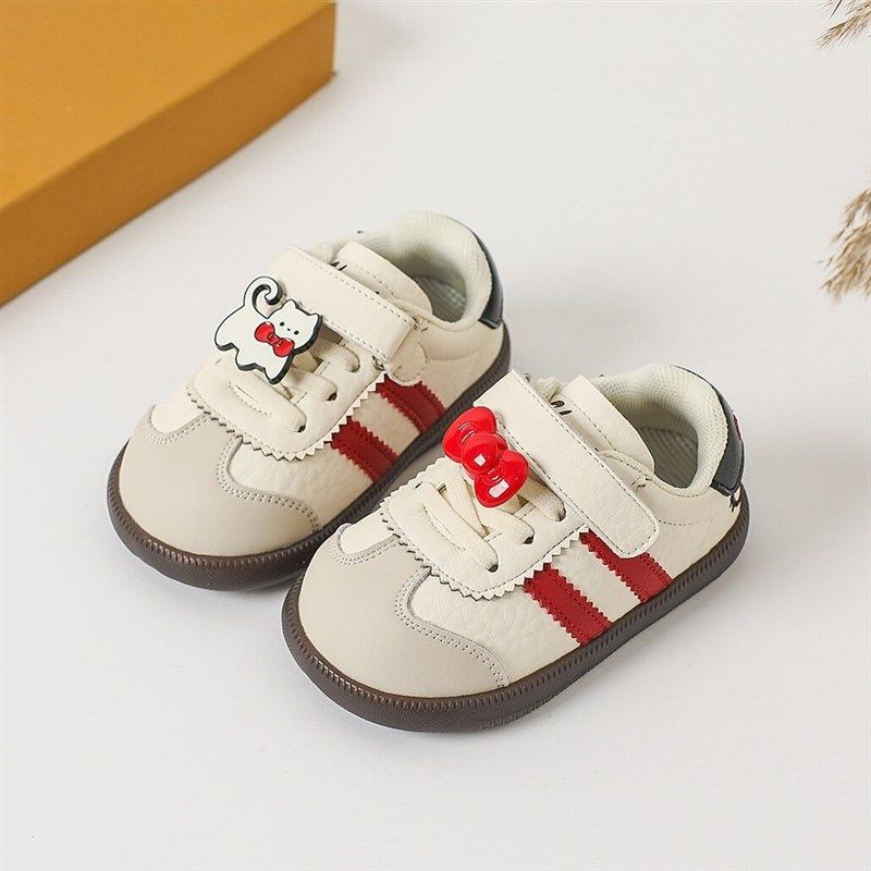 秋季一岁宝宝鞋子软底学走路可爱婴儿鞋1到2岁小童软底单鞋板鞋3