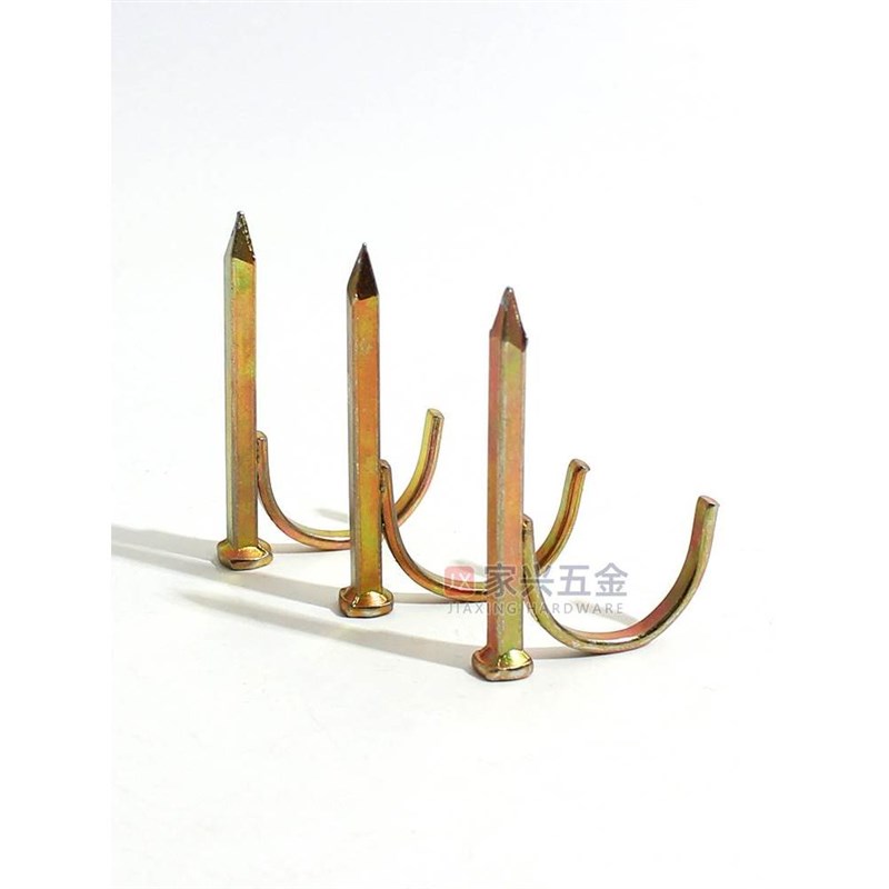 整箱水管钩钉ppr管钉入墙勾丁钩钉卡勾钉钢钉水泥管码钉4分6分1寸