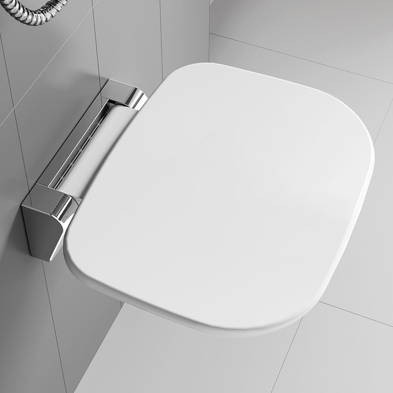 浴室折叠凳老人洗澡凳厕所卫生间孕妇安全壁挂式座椅走廊换鞋凳子