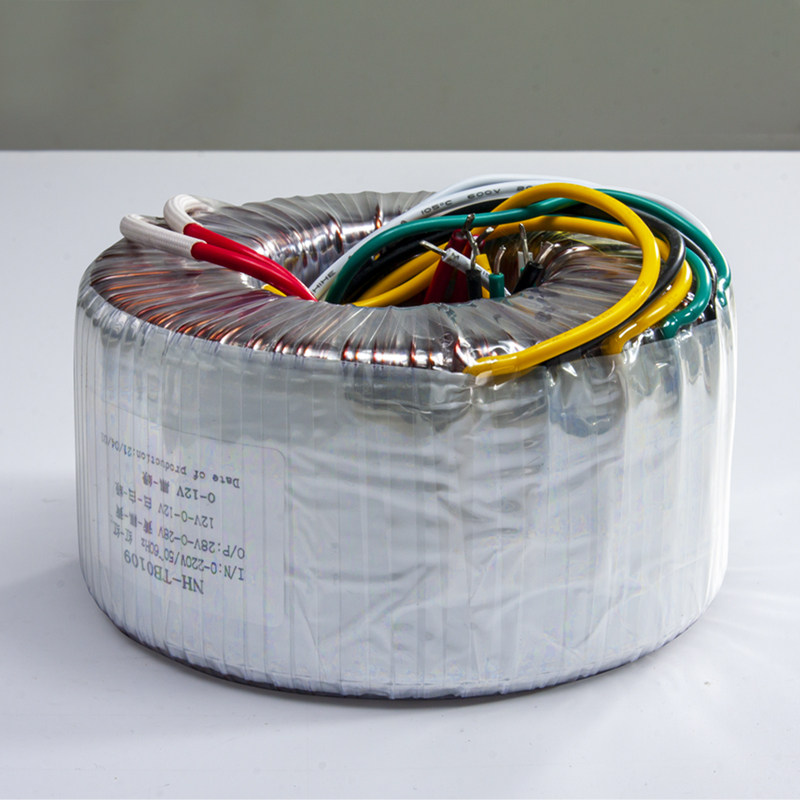 足300W环牛环形变压器功放电源大功率220V转双28V单双12V三组输出