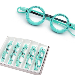 验光试镜架验光试戴架瞳距纯钛渐近多焦点配镜工具插片体验测度数