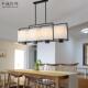 新式 灯客厅灯方饰餐厅吊灯禅意吧台书房灯中具现代饭桌ETP吊灯吊