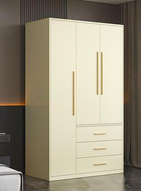 家用衣柜衣小21425户室型卧出租房橱柜置物钢制阳台客厅带抽屉储