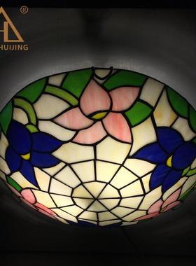 LHJ-DD12汇璟蒂凡精美走廊过道天花板装饰顶灯手吸工工艺尼灯罩欧