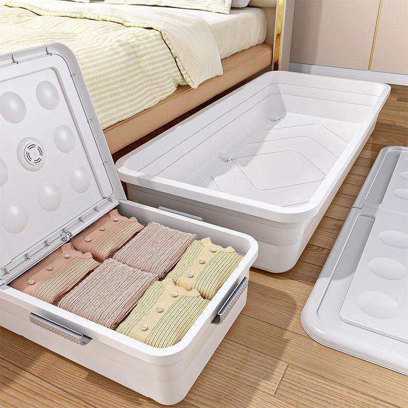 床纳Y-02收纳箱带轮衣服被子料床下收纳盒底储物箱塑防潮防潮收箱,电子/电工,接线端子,淘宝优惠券,粉丝福利购,淘宝优惠卷