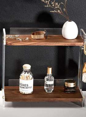 卫生98211奢间洗漱台面用置物架浴室厕所轻亚克力桌面梳化收妆品