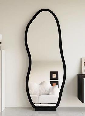 全身镜试镜中LXN古风落地式复古风大穿形衣镜镜子衣家居挂墙异穿