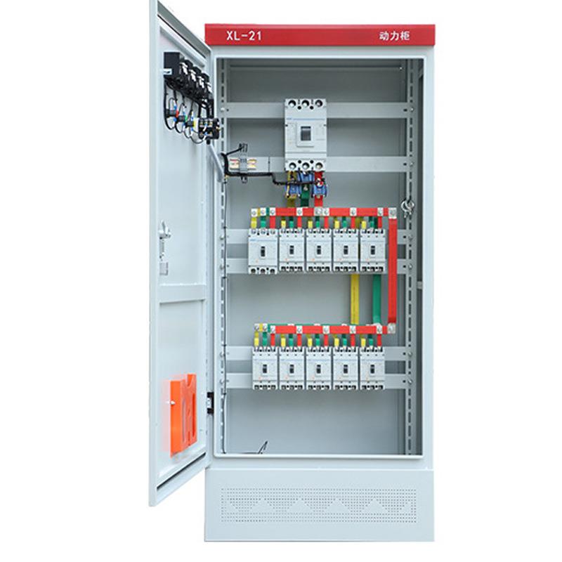 XLXL-21成-21柜成套动力灰色柜低压配电开关柜交电流气控制设备