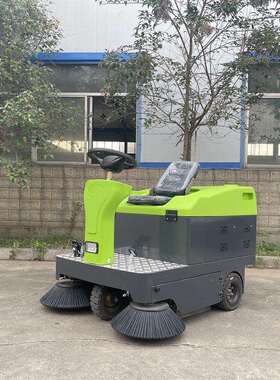 面现型货小电动路清扫座驾式扫林地车石砂清扫收Y2021112集园座驾