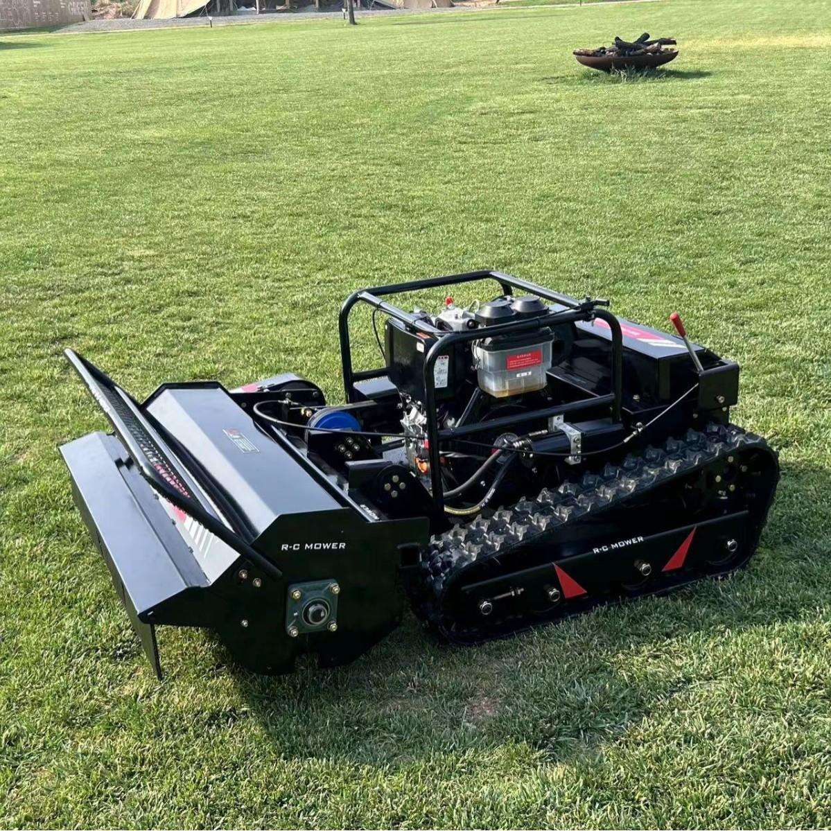 出口奥地利家用果园小型遥割草机遥荒开荒大地马力BBD控割控草机