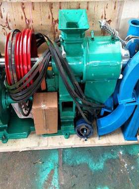 自动RWE传送料碾米多功能粮机食粒脱皮机上浙江石碾脱打米机组