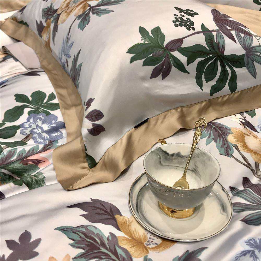 0526奥利双面天丝四地件套贴边简约田园数码印花被套床上支用品,汽车零部件/养护/美容/维保,正时链条,淘宝优惠券,粉丝福利购,淘宝优惠卷