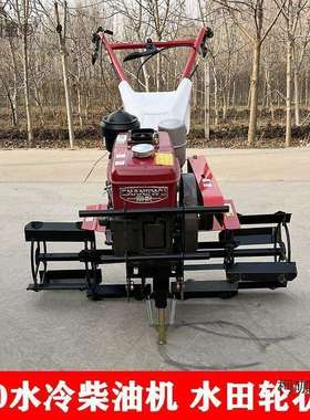 新款家用汽柴油微耕型34966机犁田机耕田机农用小除草机油多功能